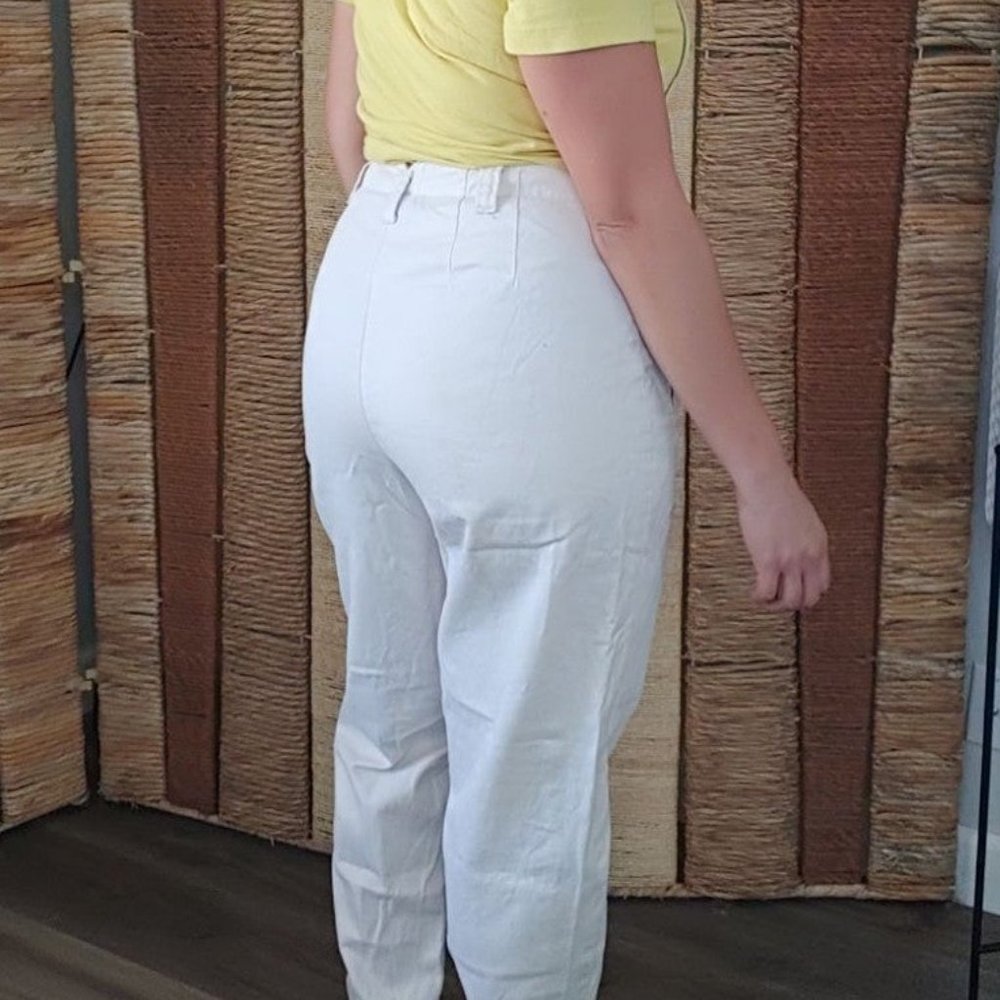 ❤️SOLD❤️Vintage Dockers HighWaist Pleated Tapered Leg Cuffed - Picture 5 of 6
